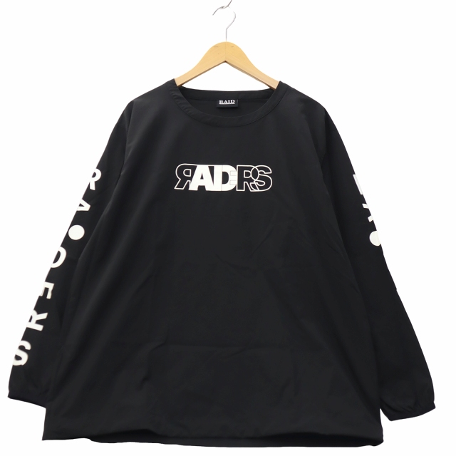 RAID JAPAN レイドジャパン ピステ クルーネック 長袖プリントTシャツ RAID JAPAN レイドジャパン プルオーバーピステ 長袖 プリント