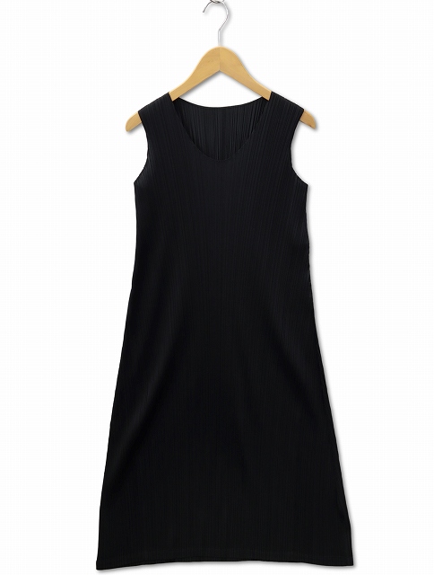 プリーツプリーズ PLEATS PLEASE ノースリーブ プリーツ ロング  