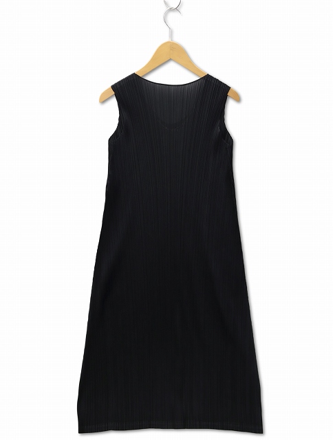 プリーツプリーズ PLEATS PLEASE ノースリーブ プリーツ ロング  