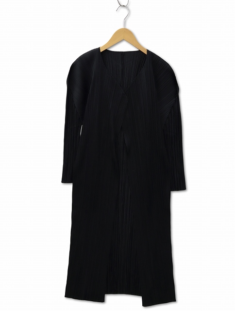 PLEATS PLEASE イッセイミヤケ プリーツプリーズ 長袖カーディガン XL