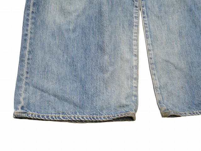 【中古】MINEDENIM 2025SS Light weight Denim ライトウェイト ボタンフライ デニムパンツ 9 インディゴ 2505-1002 メンズ マインデニム MINEDENIM 2025SS Light weight Denim ライトウェイト