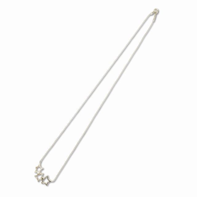 ティファニー 925 シルバー トリプルスター ネックレス SILVER