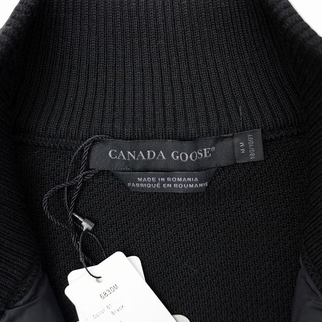 未使用品 カナダグース CANADA GOOSE 6830M HyBridge Knit Jacket ハイ 