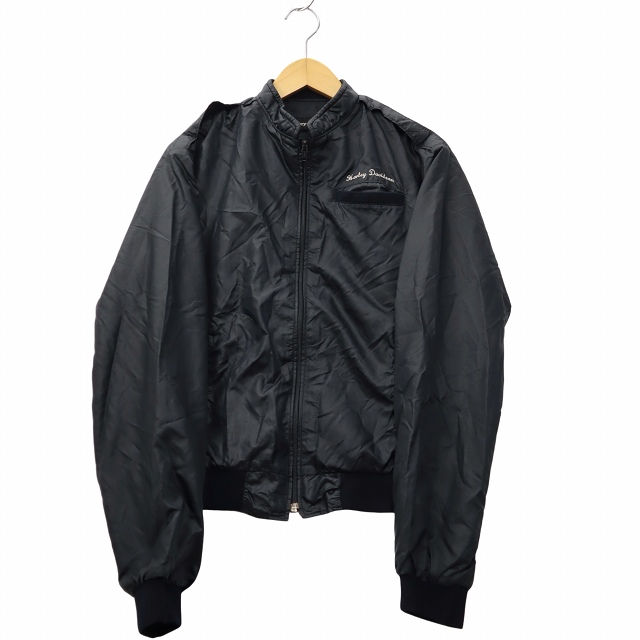 ハーレーダビットソン　メンズ　ジャンパー　ビンテージ ○S906 used ヴィンテージ ハーレー ダビッドソン レザー ジャケット