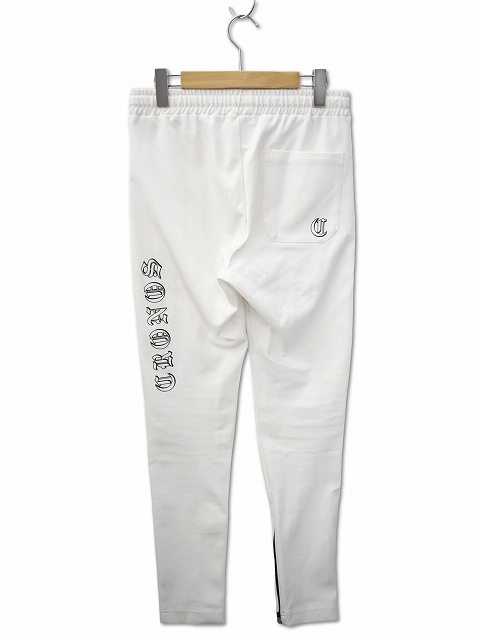 CRONOS クロノス BLACK LETTER LOGO LONGPANTS ブラック レター ロゴ CRONOS ブラック/ホワイト ジャージ