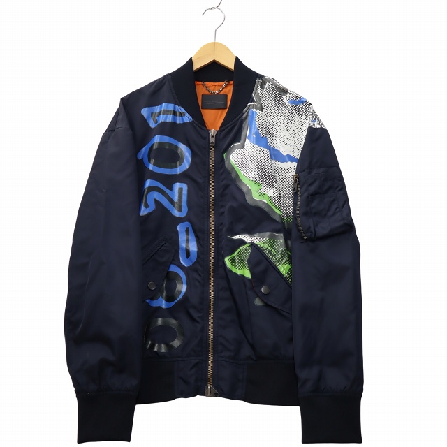 ディーゼルブラックゴールド DIESEL BLACK GOLD JIBOMB-PRINT JACKET 