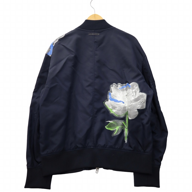 ディーゼルブラックゴールド DIESEL BLACK GOLD JIBOMB-PRINT JACKET 