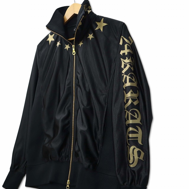 トゥエンティフォーカラッツ 24カラッツ 24karats 黒金 ジップアップ