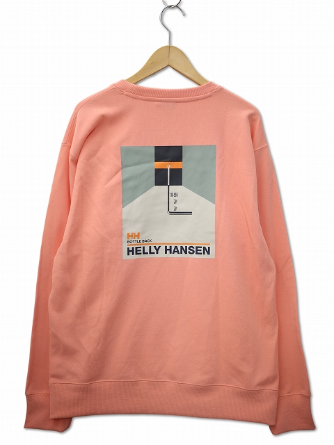 ヘリーハンセン HELLY HANSEN HH32411 Bottle Back Graphic Sweat Crew 