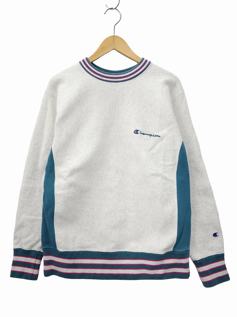 チャンピオン CHAMPION 90's リバースウェーブ ウォームアップ ロゴ
