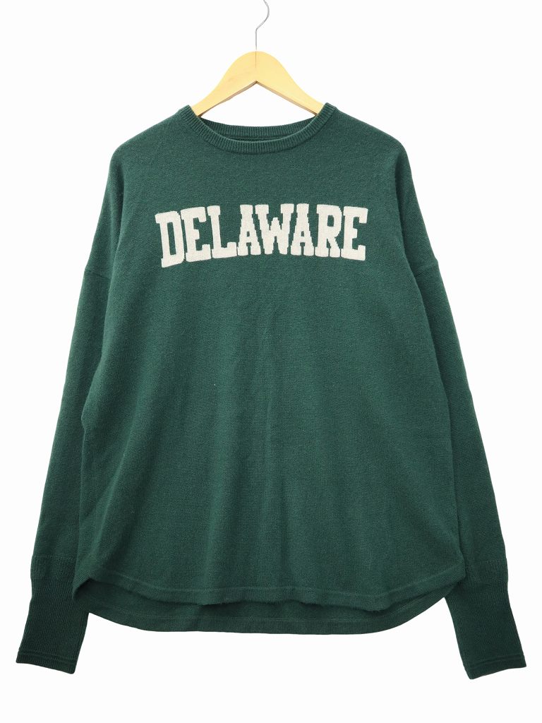 グッドグリーフ GOOD GRIEF カシミヤ ロゴ ニット プルオーバー