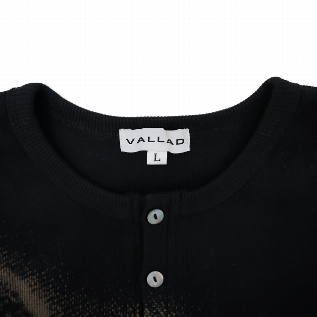 VALLAD バラッド V HENRY NECK L/S Vヘンリーネック 長袖 エンジェル