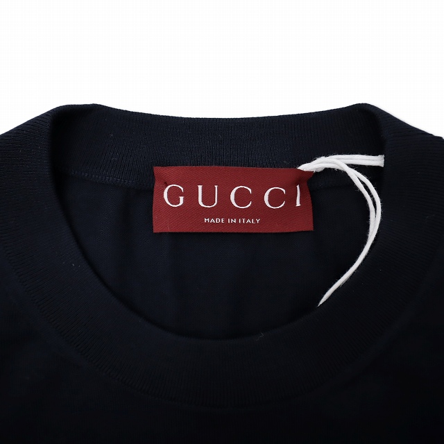 未使用品 グッチ GUCCI 2025SS 814531 クルーネック シェリーライン
