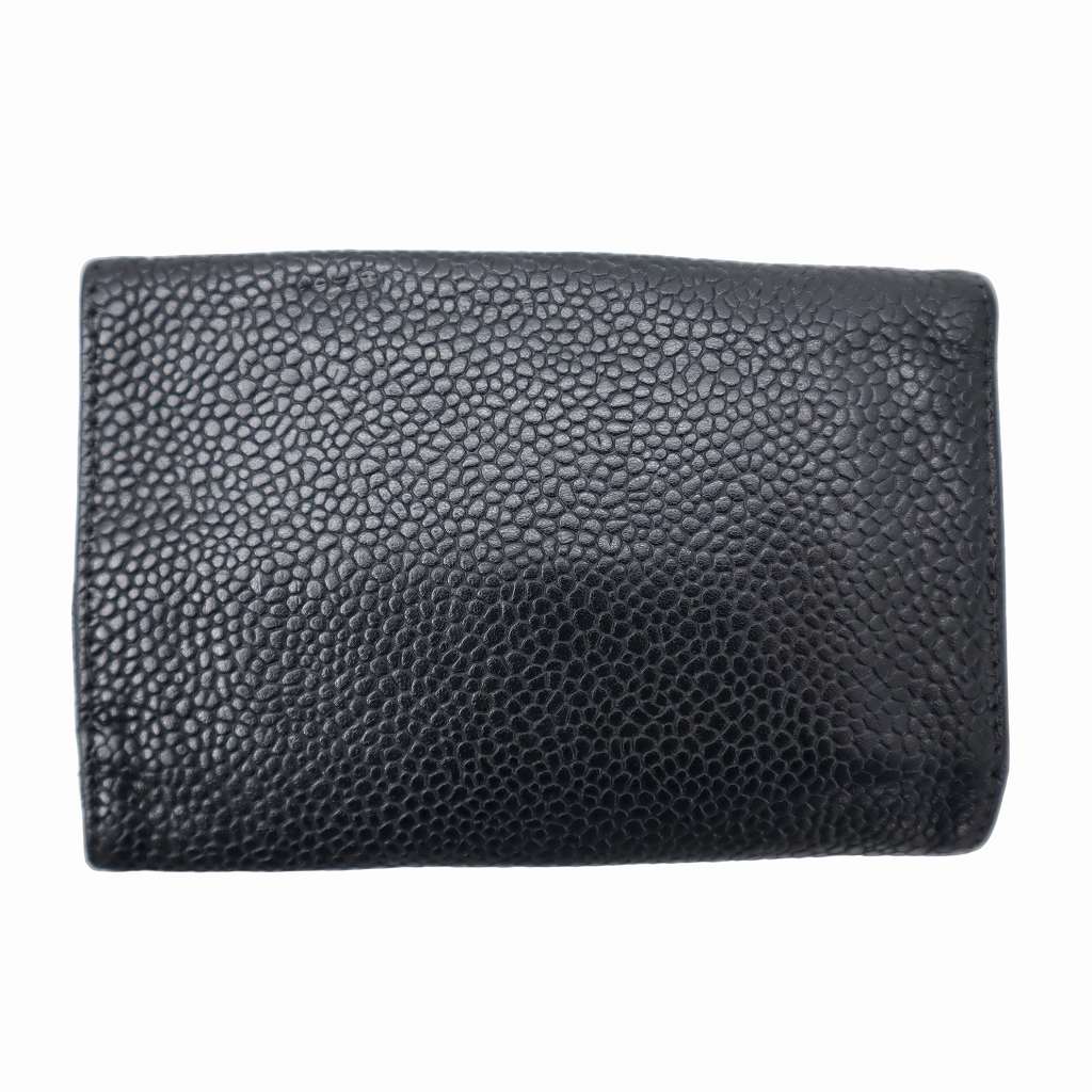 シャネル CHANEL キャビアスキン 6連 キーケース BLACK(ブラック