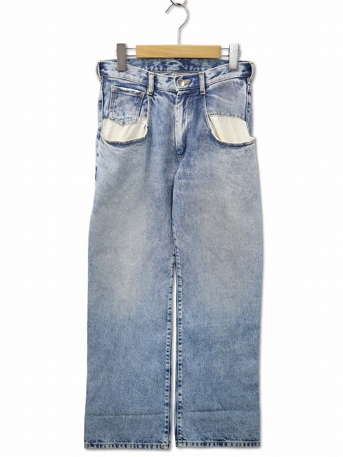 メゾンマルジェラ 1 Maison Margiela 1 USED加工 コントラストポケット 