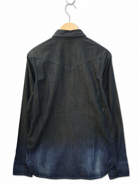 ディーゼルブラックゴールド DIESEL BLACK GOLD 長袖 グラデーション