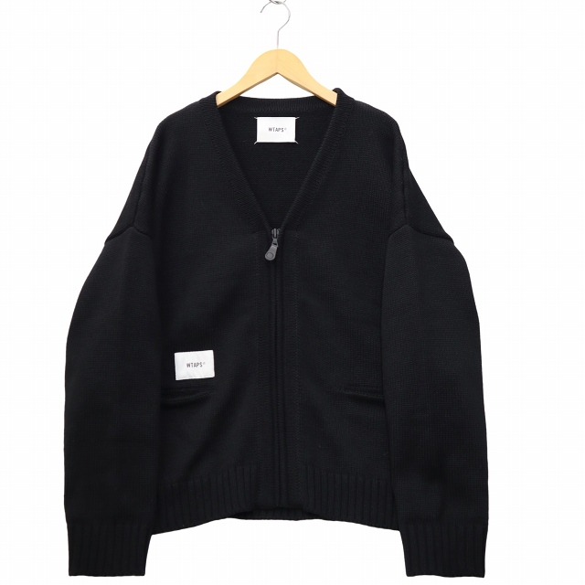 ダブルタップス WTAPS PALMER SWEATER パーマー セーター ジップアップ 