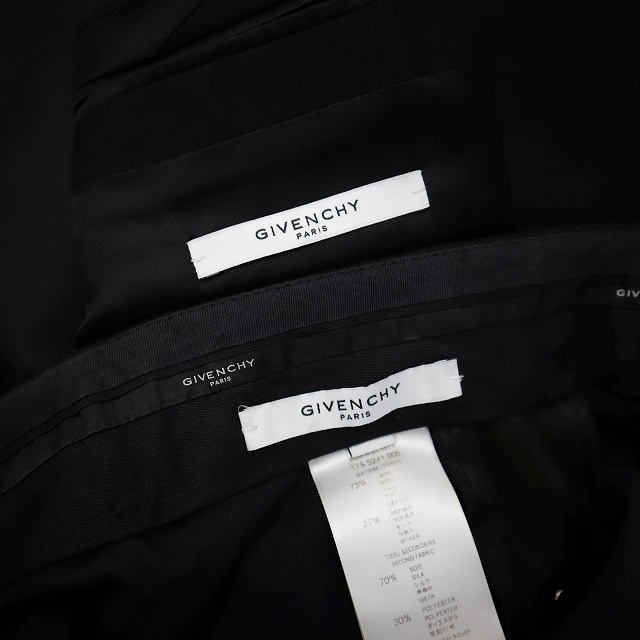 ジバンシィ GIVENCHY スタッズ装飾 ウール/モヘア テーラード 