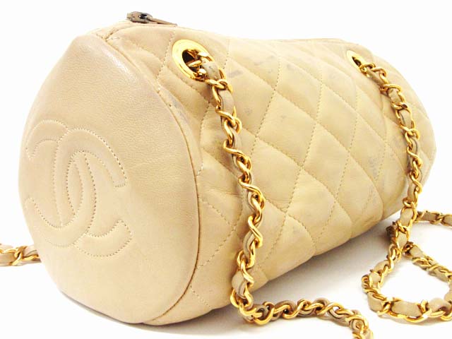 シャネル CHANEL マトラッセ バッグ チェーンショルダー ポシェット 