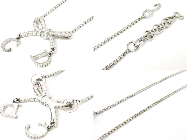 Christian Dior ネックレス・イヤリング ［リボンモチーフ］ クリスチャンディオール Christian Dior ネックレス 指輪