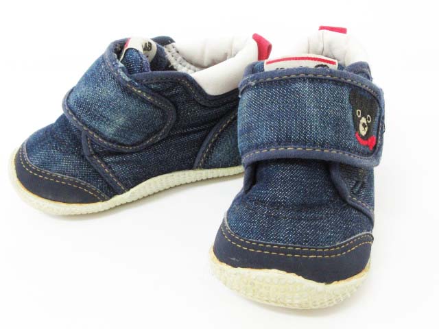 ミキハウス ダブルビー ダブルB MIKIHOUSE DOUBLE.B ベビーシューズ  