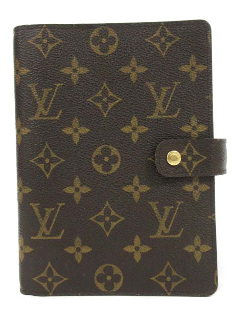 ルイヴィトン LOUIS VUITTON モノグラム アジェンダMM R20004 手帳 