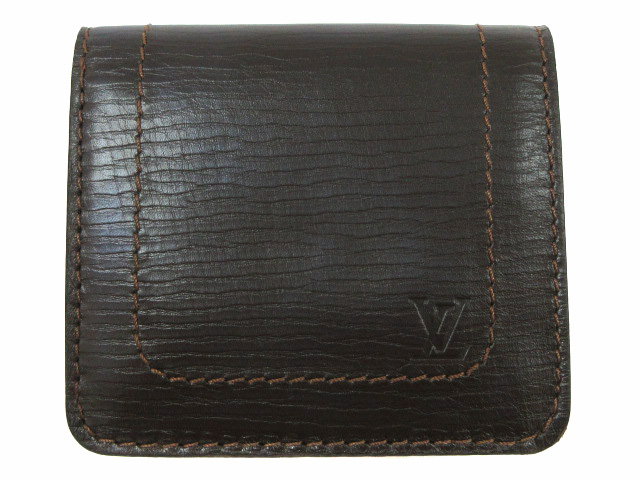 ルイヴィトン LOUIS VUITTON ユタ 二つ折り財布 ポルトビエ 3 カルト 