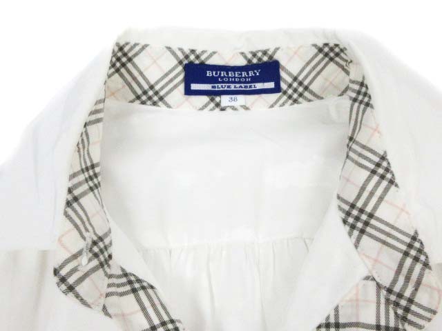 バーバリーブルーレーベル BURBERRY BLUE LABEL シャツワンピース  