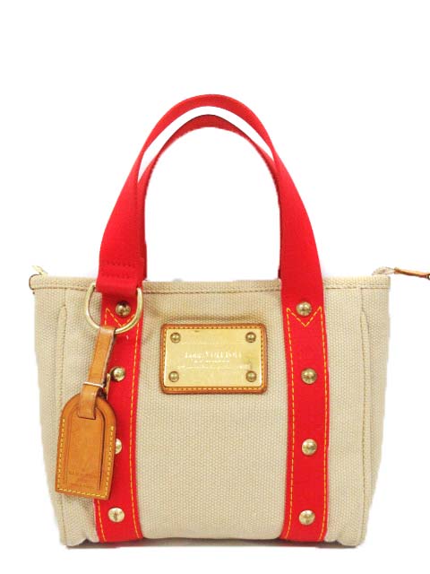 ルイヴィトン LOUIS VUITTON アンティグア カバPM ハンドバッグ トート 