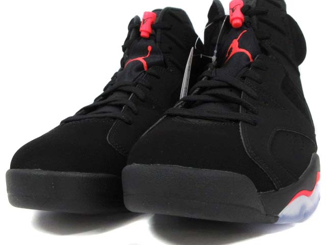 未使用品 ナイキ NIKE AIR JORDAN 6 RETRO OG BLACK INFRARED エア 