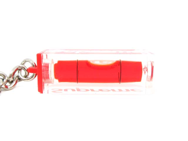 シュプリーム SUPREME Level Keychain Red キーチェーン キーホルダー