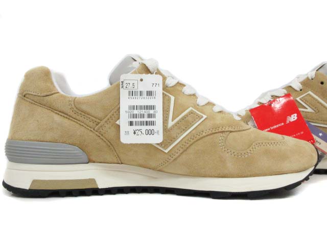 未使用品 ニューバランス NEW BALANCE M1400 BEIGE スニーカー 