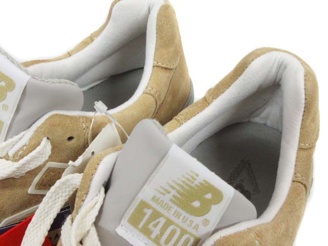 未使用品 ニューバランス NEW BALANCE M1400 BEIGE スニーカー