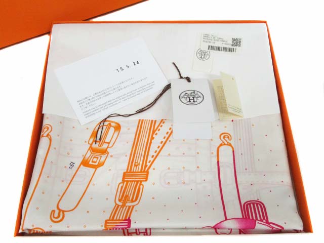 エルメス HERMES カレ90 スカーフ Harnais de Timon アルネ ド