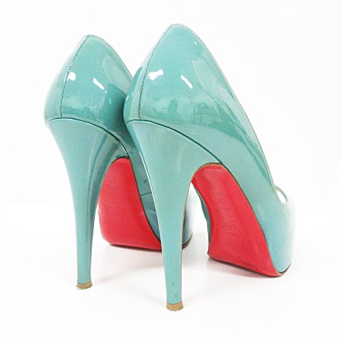 クリスチャンルブタン Christian louboutin オープントゥパンプス 