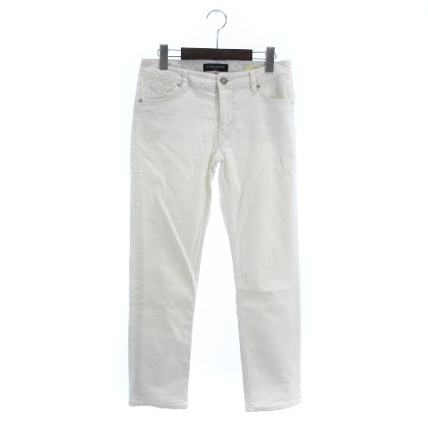 ユナイテッドアローズ United Arrows ヤヌーク Yanuk コラボ デニムパンツ テーパード 25 白 ホワイト ボトムス レディース 0 ベクトルパーク