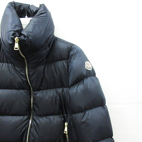 モンクレール MONCLER ANET 裾フリル ダウンジャケット 0 ネイビー 