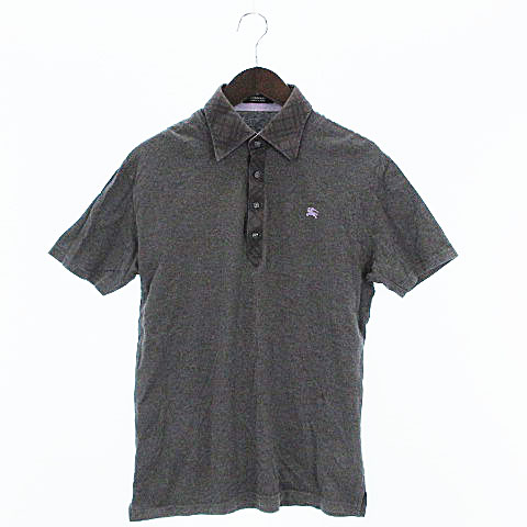 バーバリーブラックレーベル BURBERRY BLACK LABEL ポロシャツ 半袖 
