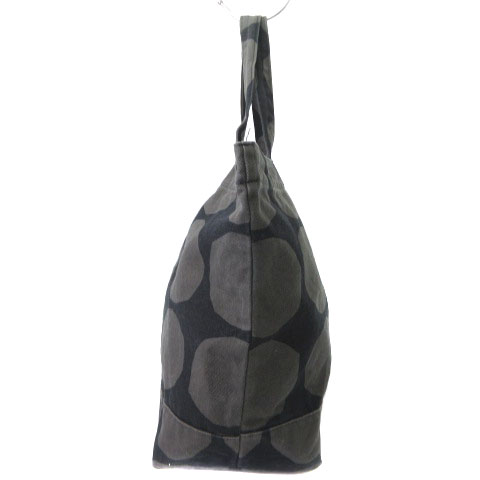 マリメッコ marimekko トートバッグ キャンバス ドット 大容量