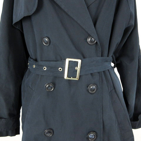 ミスティック Mystic トレンチコート スプリング ハーフ ベルト 紺 ネイビー レディース 0 ベクトルパーク