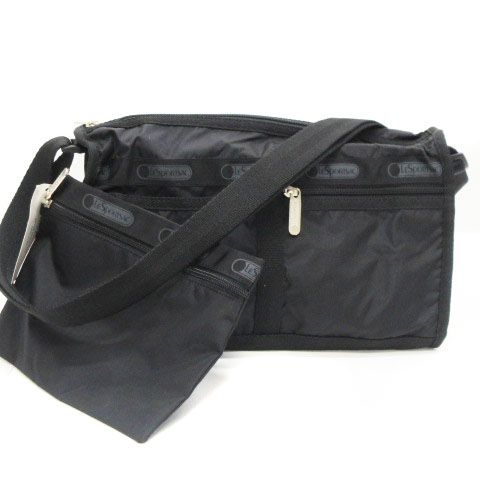 未使用品 レスポートサック LesportSAC ショルダーバッグ ポーチ付き 