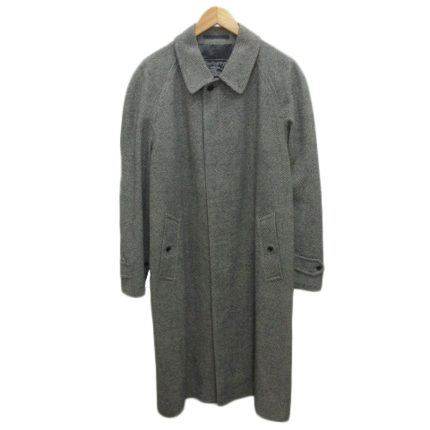 バーバリーズ Burberrys WOOL & CASHMERE ステンカラーコート ウール 