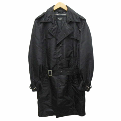 エポカ ウォモ Epoca Uomo コート シングル トレンチコート ショート丈 ライナー付き ベルト ナイロン 48 黒 ブラック メンズ 0 ベクトルパーク エポカ ウォモ Epoca Uomo コート シングル トレンチコート ショート丈 ライナー付き ベルト ナイロン 48 黒 ブラック メンズ 0 ベクトルパーク