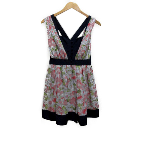 ジルバイジルスチュアート Jill By Jillstuart ワンピース ミニ ノースリーブ ギンガムチェック 花柄 S マルチカラー レディース 0 ベクトルパーク ジルバイジルスチュアート Jill By Jillstuart ワンピース ミニ ノースリーブ ギンガムチェック 花柄 S マルチカラー レディース 0 ベクトルパーク