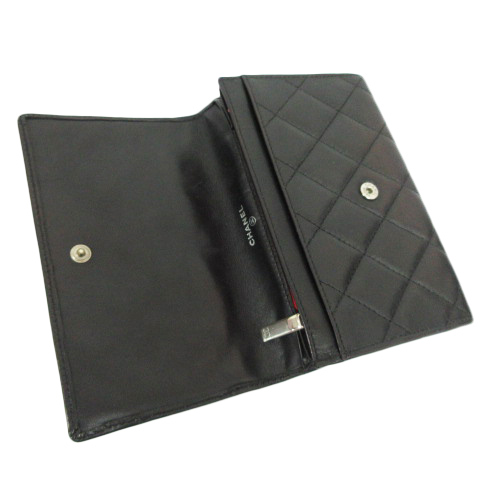 シャネル CHANEL A26722 カンボンライン 財布 ウォレット 二つ折り  