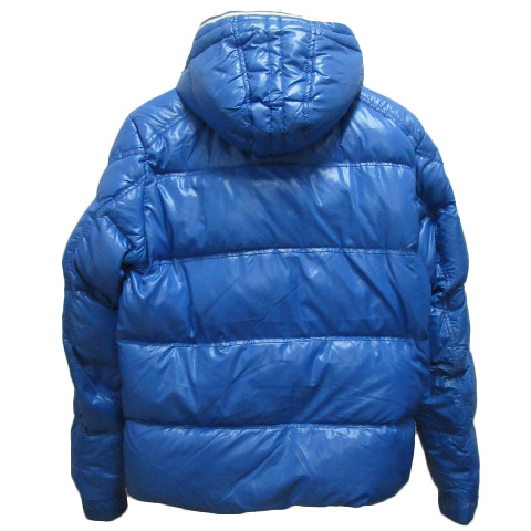 MONCLER 水色 刺繍 フード付きジャケット