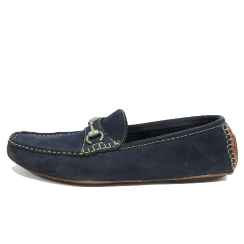 グッチ　ローファー　37.5 新品 グッチ GUCCI *ファーローファー 37.5/23.5*ブラック黒ライト