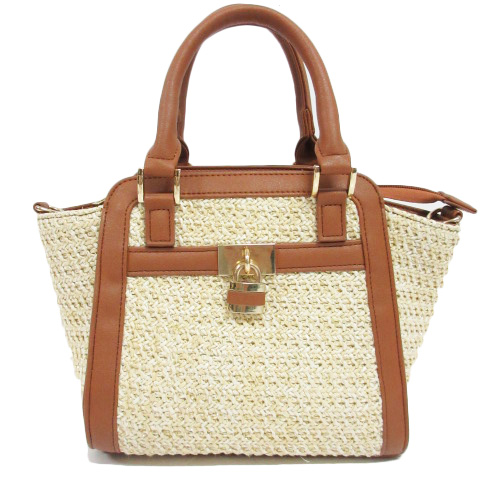 Cecil Mcbee Bag Handbag Shoulder 2way Trapezium Lame Beige Tea Camel Women S Ebay