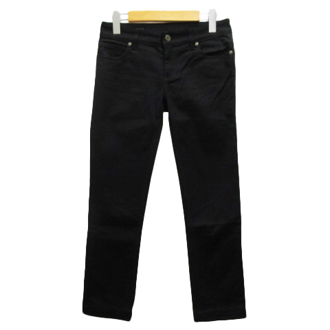 グッチ GUCCI デニム ジーンズ スキニー ロゴラベル 337614 XD215 36 