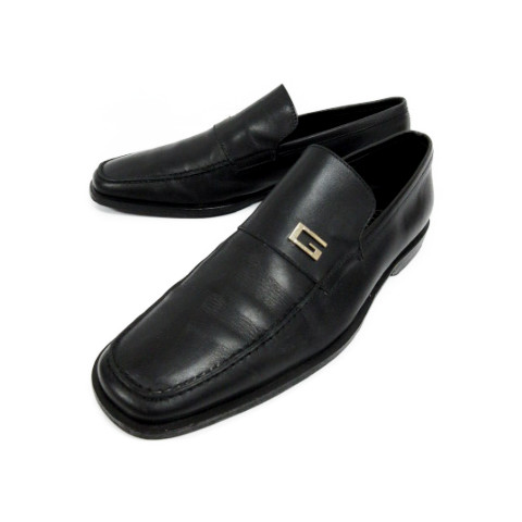 GUCCI スクエアトゥ ローファー（値下げ交渉可） Gucci ホースビット スクエアトゥ ローファー | ブラック
